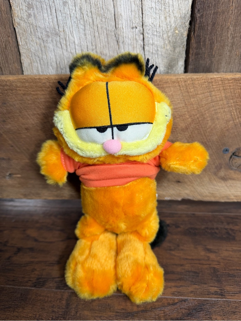 Garfield The Cat By PAWS Play By Play 1990's  Stuffed Plush